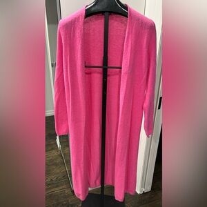 Anneclaire Pink Women's Cardigan Sweater